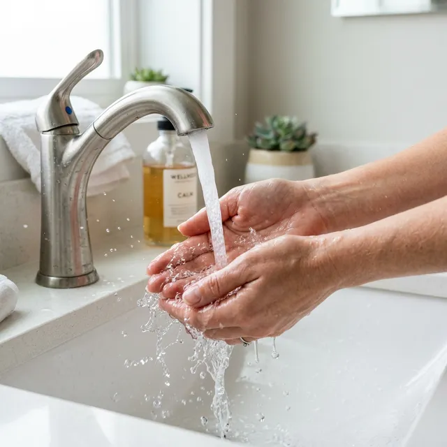 cold water wrists anxiety relief