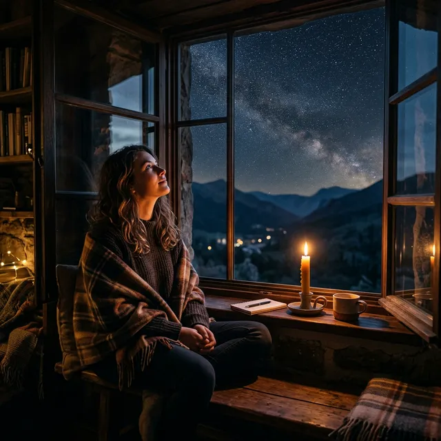 night stars gratitude universe